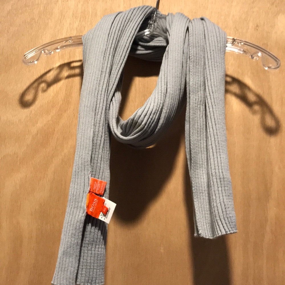 Hugo Boss Gray Scarf!